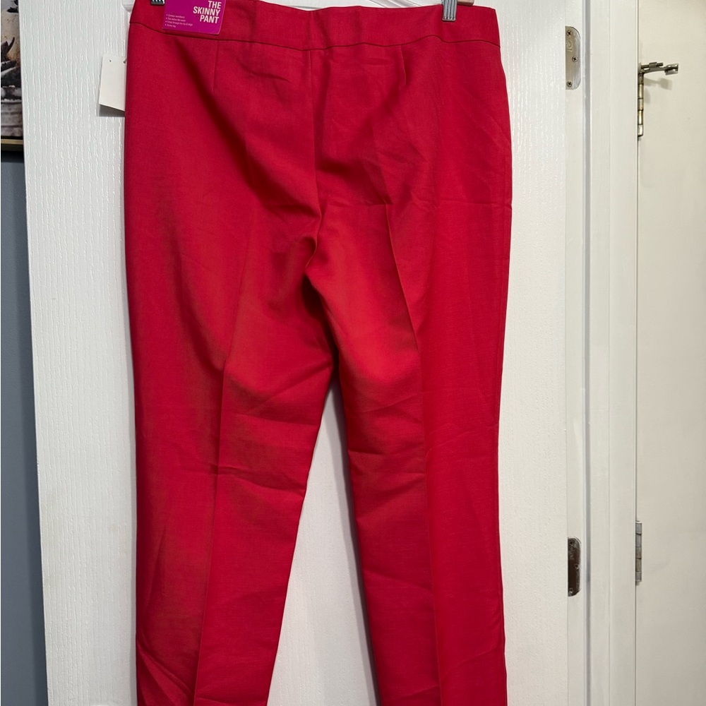 Vibrant Red Women's Blazer by 9 & Co. - Picture 7 of 11